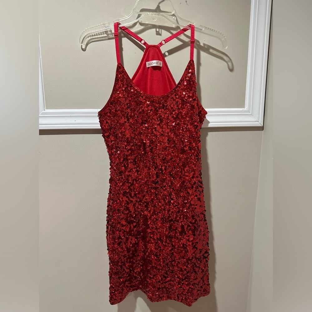 Red Homecoming dress‎